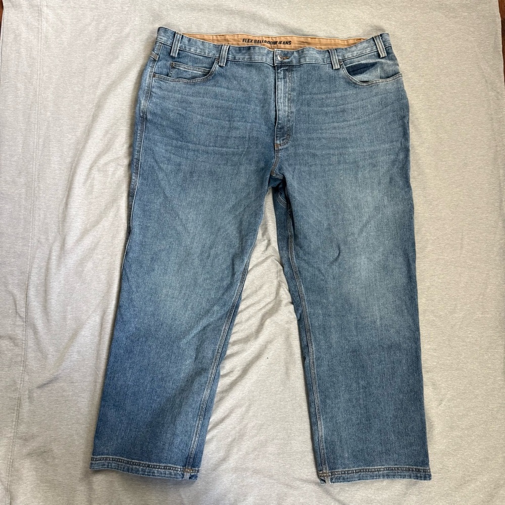 Duluth Trading Flex Ballroom Relaxed Fit Jeans Men’s 48x30 Stretch Workwear